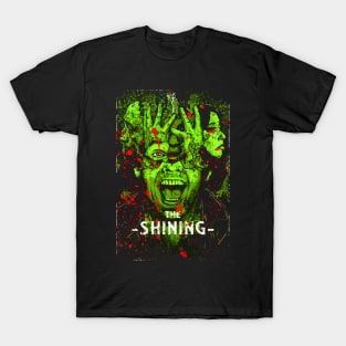 Shining Haunts Relive the Sinister Presence and Classic Moments of the Film's Iconic Overlook Hotel on a Tee T-Shirt